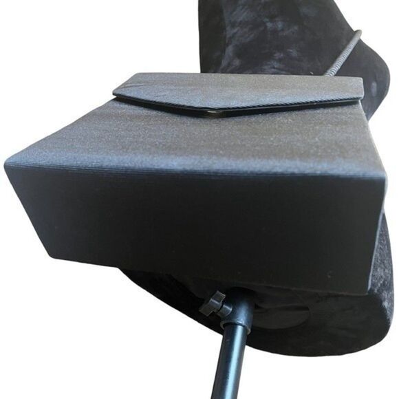 Women Evening Bag Black Gold Finish Design and Rope Straps Inside Flap Pocket - Picture 4 of 16